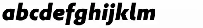Carot Sans Extra Bold Italic