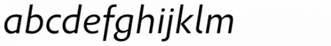 Carot Sans Light Italic