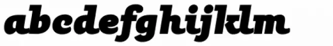 Carot Slab Black Italic