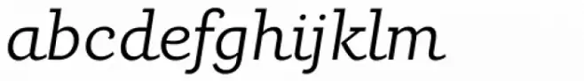 Carot Slab Light Italic