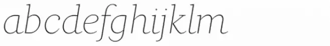 Carot Text Thin Italic