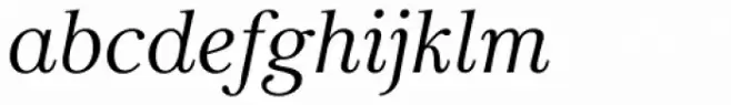 Carrig Pro Light Italic
