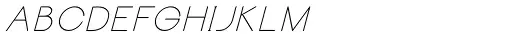 Carrinady Thin Italic