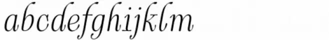 Cartes Condensed Thin Italic