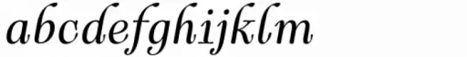 Cartes Extended Regular Italic