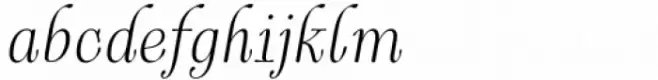 Cartes Norm Thin Italic
