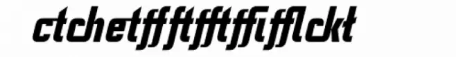 Case Study No One Black Italic Alternate