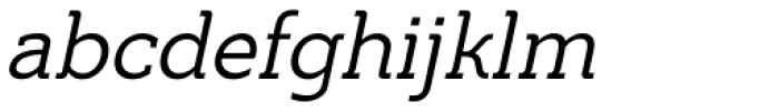 Caseta Slab Italic