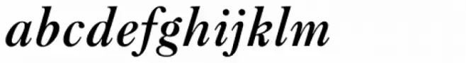 Caslon Bold Italic