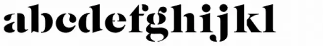 Caslon Fina Stencil EF Black