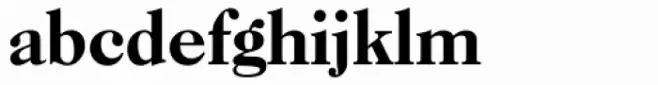 Caslon Old Face Heavy