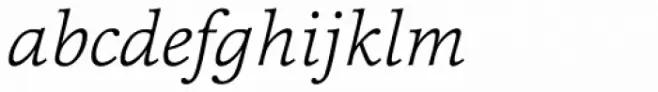 Cassia ExtraLight Italic