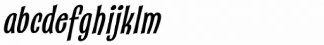 Catseye Cyrillic Narrow Italic