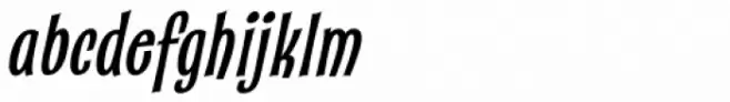 Catseye Narrow Italic