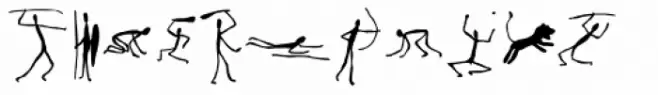 Caveman Dingbats One