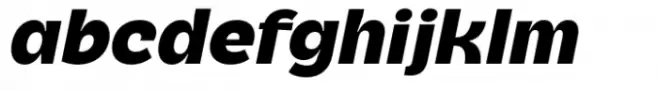 Cendra Extra Bold Italic