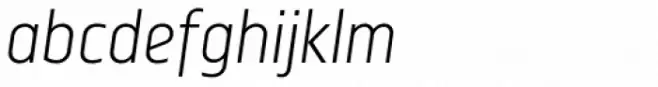 Centima Light Italic