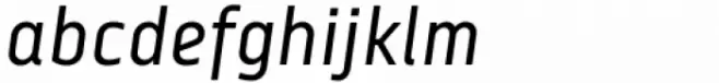 Centima Pro  Sans Italic