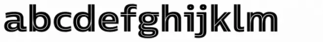Centrale Sans Inline XBold