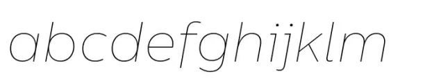 Centrale Sans XThin Italic