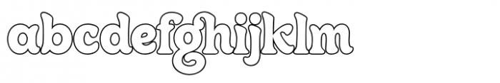 Centrio Typeface Outline