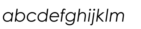 Century Gothic Paneuropean Italic