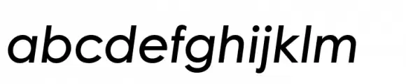 Century Gothic Paneuropean SemiBold Italic