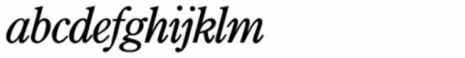 Century Old Style SH Italic