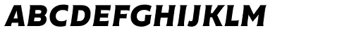 Cenzo Flare Bold Italic