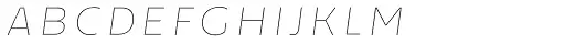 Cenzo Flare Line Medium Italic