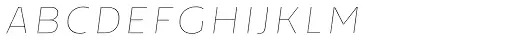 Cenzo Flare Line Regular Italic