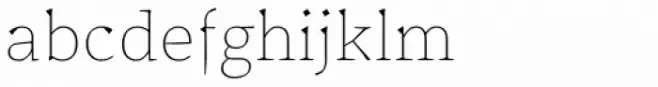 Certa Serif Thin