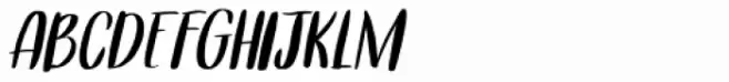 Cerulean Blue Caps Italic