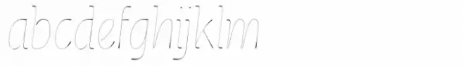 Cerulya CF Thin Italic