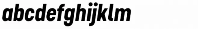 Cervino Extra Bold Neue Italic
