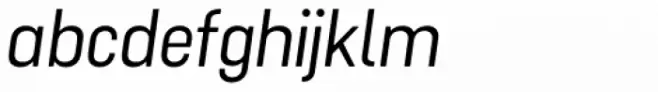 Cervino Medium Expanded Italic