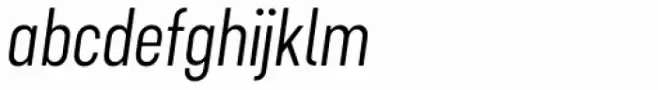 Cervino Regular Neue Italic