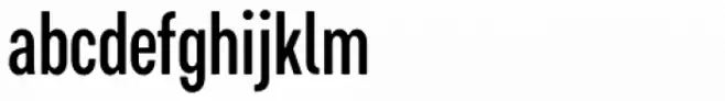 Cervino Semi Bold Condensed