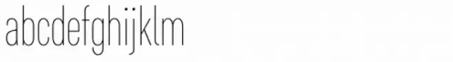 Cervino Thin Condensed