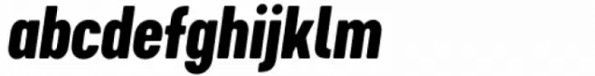 Cervo Neue Condensed Bold Italic