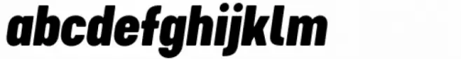 Cervo Neue Condensed Xtr Bold Italic
