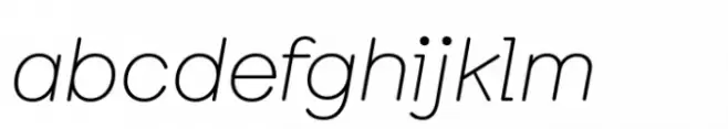 Chapeau Thin Italic