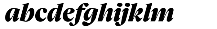 Charlea Black Italic