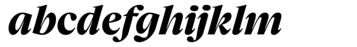 Charlea Extra Bold Italic