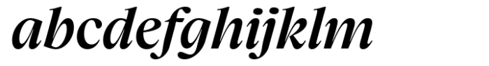 Charlea Semi Bold Italic
