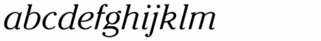 Cheltenham Pro Light Italic