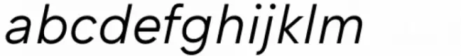 Chesna Grotesk Book Italic