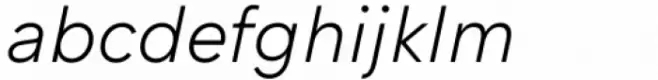 Chesna Grotesk Light Italic