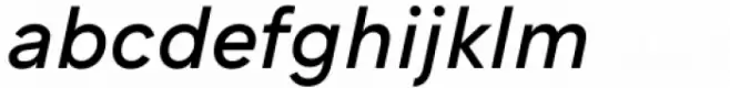 Chesna Grotesk Medium Italic