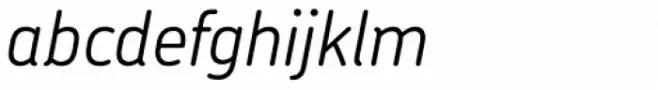 Chevin Std Light Italic